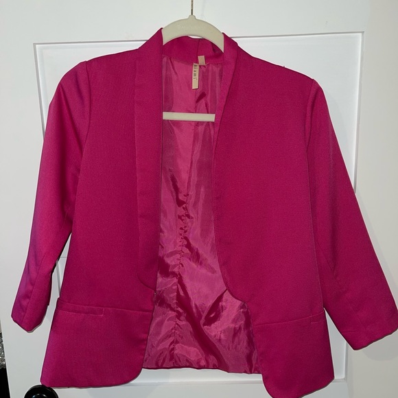 Hot Pink Blazer - Picture 1 of 5